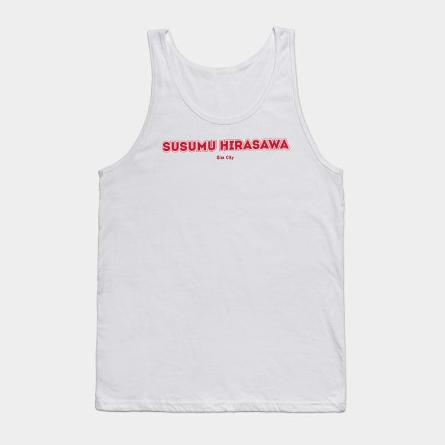 Susumu Hirasawa Sim City Tank Top by PowelCastStudio